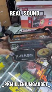 MEIER FM RADIO SUPPORT USB AND SD CARD WITH CLOCK AND TORCH LIGHT (M-36BT)