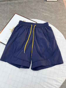 LIUBU | Ice Silk Quick Dry Men Shorts Wide Leg Straight Fit Five-Point Pant