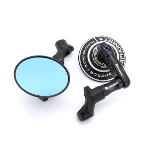 motorcycle parts universal 8/10mm rear view mirror cnc mirror round
