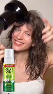 BUY 1 TAKE 2 Olive Oil Hair Care Set 370ml Olive Oil Anti-Dandruff Moisturizing Shampoo Promotes Hair Follicle Growth + 362ml Orange Conditioner Reduces Split Ends and Smooths Hair + 207ml Olive Oil Styling Mousse Increases Hair Elasticity Set