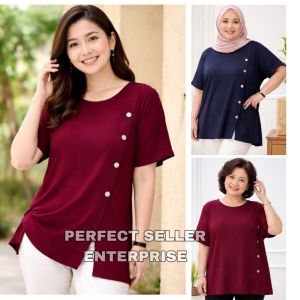 Women Blouse Design Plain Plus Size Good Quality