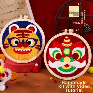 Simple Chinese New Year Lion Dance DIY Material Kit