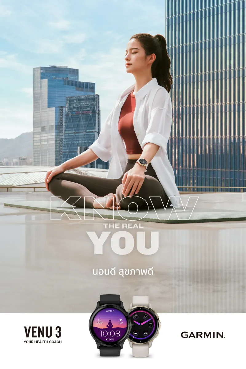Garmin Venu 3 series นาฬิกาสมาร์ทวอทช์ รับประกันศูนย์ไทย 2 ปี
