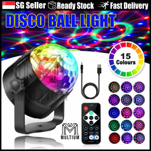 15 Colours Disco Ball Light | Disco Ball | Disco Ball Light | Disco Ball USB | Disco Light Home | Disco Light Party Ball | Disco Light for Home | Disco Light Party | Disco Led Light | Disco Lights Party Deco | Discoball | Disco Ball Lights Led World