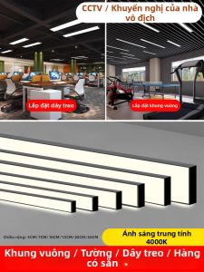 AIJIANMEI | 4000K Commercial Pendant Light