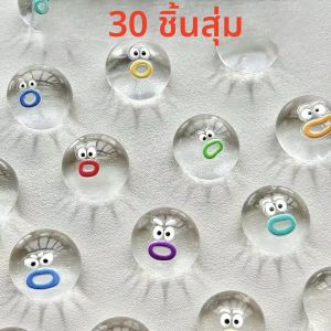 ตุ๊กตาการ์ตูนใสขนาดเล็ก บีบเล่นคลายเครียด นุ่ม บีบแล้วคืนตัวช้า ติดมือ บีบสนุก น่ารัก ตลก