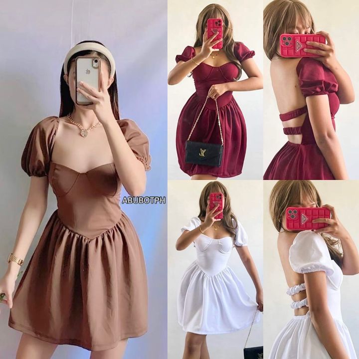 OLIVIA FAIRY Corset Dainty Dress | Lazada PH
