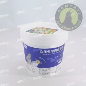SEMPATI Wei Bi Parrot Food Conure Cockatiels Complete 750g Pakan Cocktail Makanan Import Burung Parrot Falk Lovebird Parkit Paruh Bengkok Kakatua Pakan Biji Bijian Komplit