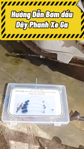 Bộ thông dầu phanh thông dây ga đa năng dùng cho xe máy xe điện