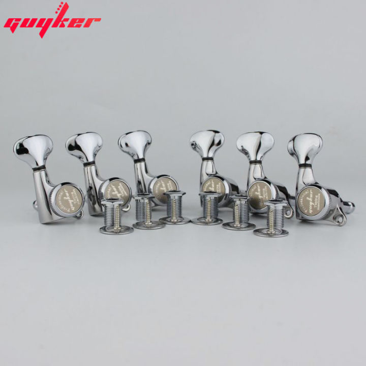 Guyker 6Pcs Guitar Locking Tuners 118 Ratio Lock String Tuning Key