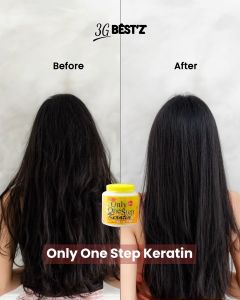BESTZ Only One Step Keratin | Pelurusan Rambut Ekspres | Pelurusan Rambut Instant | Obat Rebonding