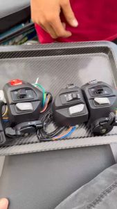 Cùm NVX Nút Đỏ Mod Dây Exciter 135 K2 có kéo E