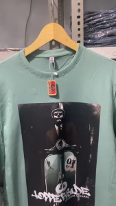 Jopperside kaos lengan panjang pria katun combed distro premium TL28 SCOOTER