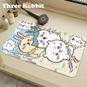 Đệm Phòng Tắm Chống Trượt Dễ Thương Chiikawa Chống Rơi Đệm Phòng Tắm Không Cần Giặt Khác Chất Liệu Cao Su Chống Trượt