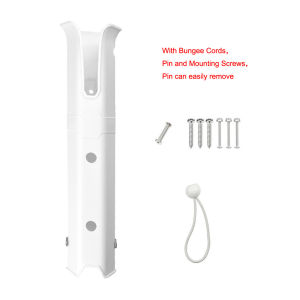 Offshore Angling Boat Portable Plastic Fishing Rod Holder Rack Bracket Fishing Pole Holder for Marine Yacht Kayak Fishing Sports