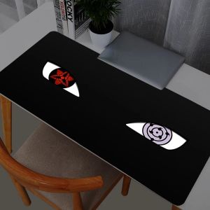 Bandai | Mouse Pad Gaming Accessories PC Gamer Alfombrilla Xl Computer Desk Mat Laptop Mouse Pads Varmilo Naruto Sasuke Keyboard Mousepad