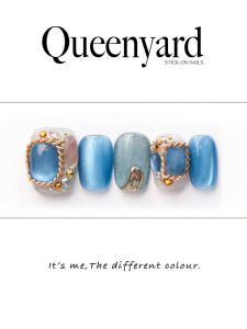 Jasmine Princess QueenYard Fairy Tale Dream Style 2025 New Elegant Nail Art Gem Girl Fashionable Wearable Nail Tips