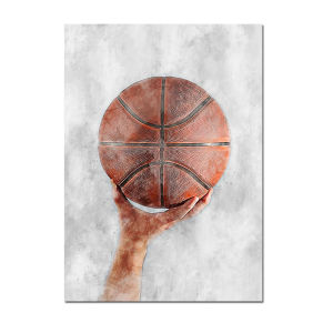 Football Basketball Poster Canvas Modern Soccer Boy Decor Printed Wall Art Pictures Living Room Bedroom Home Decor