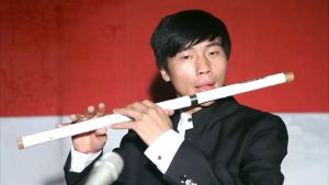Sáo dizi khớp inox tone La trầm key D