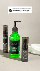 BEST SELLER Kelaya Hair Treatment Shampoo 250ml - Treatment Rambut Anti Rontok/Haircare Ampuh Atasi Ketombe