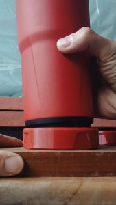 Packout Tumbler Mount ตัวยึดแก้วเก็บอุณหภูมิอเนกประสงค์ สำหรับ Milwaukee (โดยเฉพาะ) BlackSmith-แบรนด์คนไทย