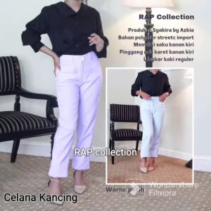 RAP - Bawahan/ Rok dan Celana Putih-Rok Bahan Impor