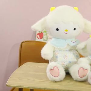 CONUSEA | Kawaii Rose Lamb Plush Toy Plushie Pillow Cushion Soft Toys for Girl Children Kid Birthday Gifts Stuffed Animals Room Decor Girl
