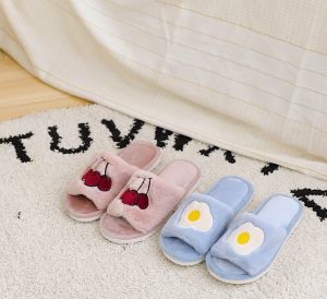 【Buy More Free Gifts】Womens Slippers Soft Indoor Slippers Fruit Slippers Cute Cartoon Slippers Non-slip Slippers  Mens Slippers Thick-soled Slippers