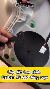 Loa Xe Hơi Walker VB-602C 6.5inch 2-Way 60W Coaxial Speaker System Đẳng Cấp Đức