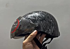 Nón Bảo Hiểm Sơn Carbon Gắn Kính Cao Cấp - Mũ Bảo Hiểm Carbon Gắn Kính Loại Cao Cấp Sơn Phủ 4k Siêu Ngầu