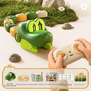 TAODUDU | Remote Control Magnetic Eating Snake Electric Toy for Kids