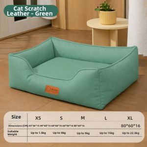 New Pet | Non Sticky Hair Water Resistant Removable Wash Pet Sofa Bed