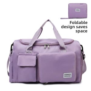 Qiyinyuan | Large Capacity Travel Bag with Shoe Compartment Foldable