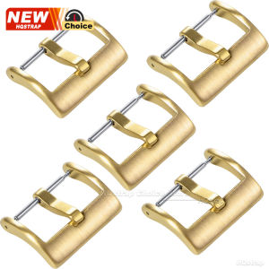 1/4/5pcs Matte 3.0 Watch Bcukle 16 18 20 22mm 24mm Watch Band Metal Buckles Strap Solid Square Button Stainless Steel Pin Clasp
