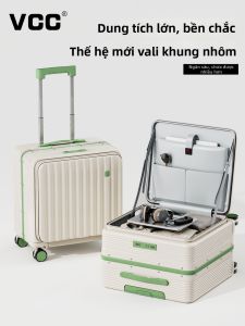 VCC | Vali Du Lịch Mở Bên Hông Khung Nhôm 20 inch