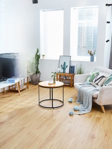 SPC Locking System PVC Plastic Floor No Glue Required Bedroom Use Wear Resistant Waterproof Ideal for Renting Accommodations Thickened