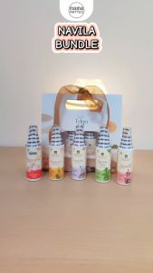 NAVILA BUNDLE Minyak Telon Oil Baby 100ml Varian Wangi Lavender / Green Tea / Kasturi / Arasso / Saranghae Minyak Telon Bayi Sensitif Navila
