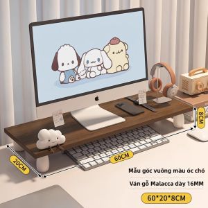 Giá Đỡ Màn Hình Gỗ Để Bàn