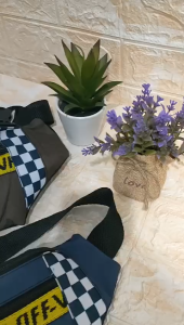 Tas Selempang Pria PEGE Model Waistbag slempang Slingbag Bahu Cowok Kasual - PG 8906