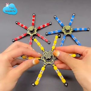 Transformable Finger Gyro: A Fun & Focused Toy