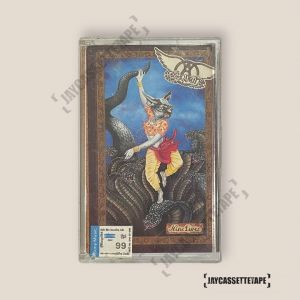 Aerosmith  อัลบั้ม Nine Lives เทปคาสเซ็ต Cassette Tape เทปเพลงสากล