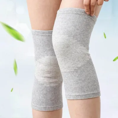 【2 Pcs】Bamboo Charcoal Knee Guard / Knee Brace / Sportswear / Knee Supporter / Keep Warm / Injury of Joint Art