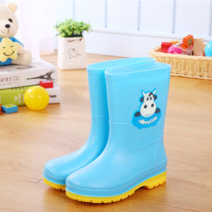 Hộp Đựng Giày Đi Mưa Trẻ Em Ống Cao 3-15 Tuổi Giày Chống Thấm Nước Chống Trượt Bé Gái Bé Trai Bốt Đi Mưa Bốt Đi Mưa Lót Lông Trẻ Em Trẻ Em Lớn