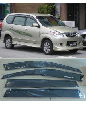 Toyota Avanza 2004-2012 oem original door visor small big window visor