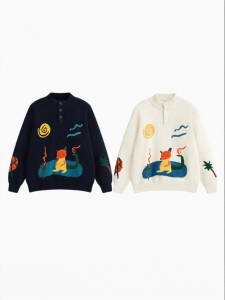 Warm Winter Half Zip Childrens Clothing