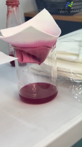 ถุงกรองผ้าPE SUS Size: S - 4"x13" M - 7"x18" L - 7"x32"กรองขนาด 0.5 ไมครอน (ผ้ากรอง Food Grade)