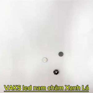 1 cái Chip LED nam châm 10mm Xanh Lá nhấp nháy sử dụng cho tượng nhỏ mô hình đồ thủ công đồ chơi đồ trang trí..v.v