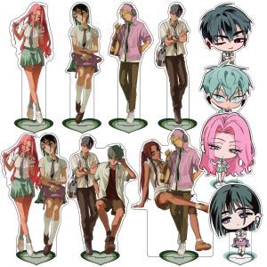 Bandai | 2026 New Anime Alien Stage Style Mizi Sua Ivan Luka Till Hyuna 15CM Acrylic Stand Cute Character Model Desk Decor Fans Gift