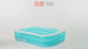DINOSO Kolam Renang Karet Anak dan Keluarga ukuran Jumbo Besar Bestway Rectangular Family Pool