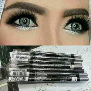 SilkyGirl | Silky Girl Funky Eyelights Pencil 08 Frosty Silver - Rias Mata - Eyeliner / Eyeshadow